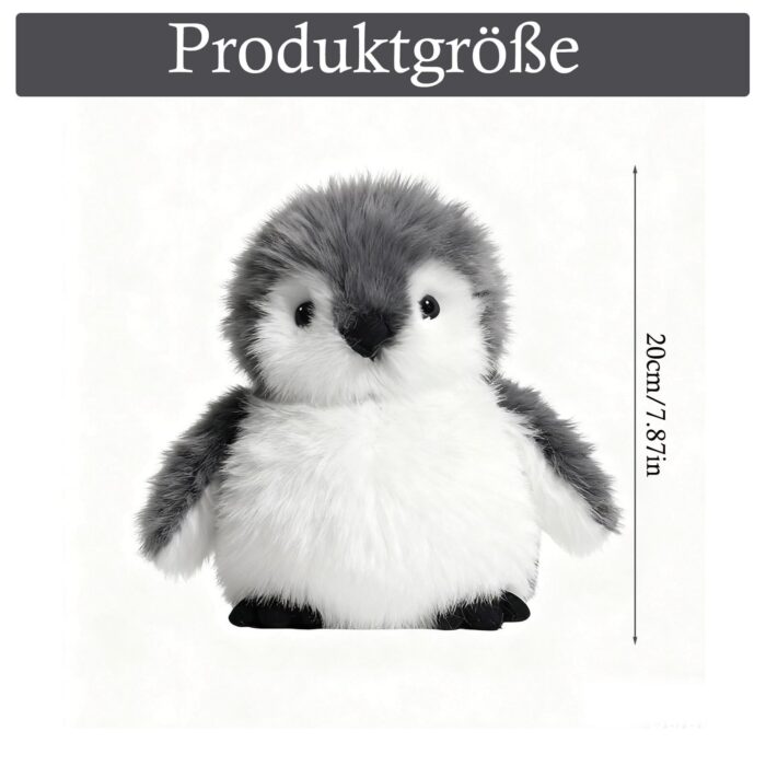 JcvPot Pinguin Kuscheltier, Weiches Stofftier Für Kinder Und Babys, Kuscheltier Pinguin Plüschtier  Plüschtier – Bild 7
