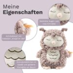 Steiff Kuscheltier Ollie Eule, Süßes Stofftier, Jungen, Mädchen & Babys ab 0 Monaten, Friends, Plüschtier, Beige – Bild 5