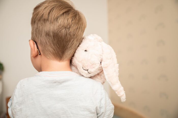 Mollis Hase Kuscheltier Baby (36cm groß) – Weiches Stofftier für Kinder & Babys /Kuschelhase – Bild 5