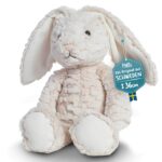 Mollis Hase Kuscheltier Baby (36cm groß) – Weiches Stofftier für Kinder & Babys /Kuschelhase
